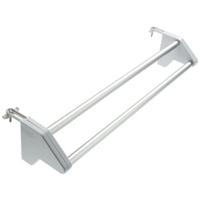 Imagen de WENKO secadora de radiador extensible Twin, robusta para colgar en puertas, radiadores, etc., regulable sin escalonamientos, aluminio, (An x Al Pr): 62 110 11,5 13 cm