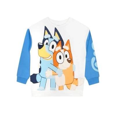 Imagen de Bluey Sudadera Sudaderas Niño Bingo para Niños Blanco 3 4 años
