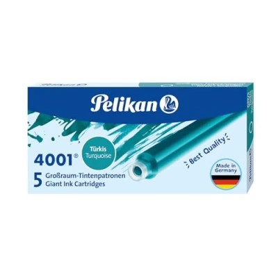 Imagen de Pelikan GTP/5 Cartucho tinta estilográfica, color turquesa