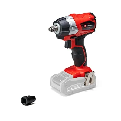 Imagen de Einhell TP CW 18 Li BL Solo Power X Change Llave de impacto batería, Ion litio, 18V, 215Nm, luz LED y adaptador broca para atornillar