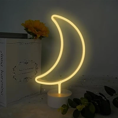 Imagen de letrero de Neón, Luces neón Alimentada por Batería o USB, noche con LED Decoracion Bar, Discotecas, Fiesta,fiestas cumpleaños, regalos para niños