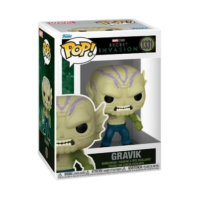 Imagen de Funko Pop! Marvel: Secret Invasion Gravik Figura de Vinilo Coleccionable Juguetes para Niños y Adultos Fans Marvel Modelo Coleccionistas Expositores