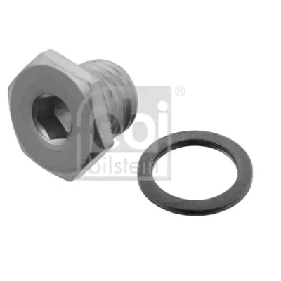 Imagen de FEBI BILSTEIN 48887 Tapon de Cárter M12 x 1,5 17 con junta anular BMW: 3 Coupé, Berlina, X5, LAND ROVER: Range Rover