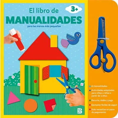 Imagen de EL LIBRO DE MANUALIDADES CON TIJERAS +3