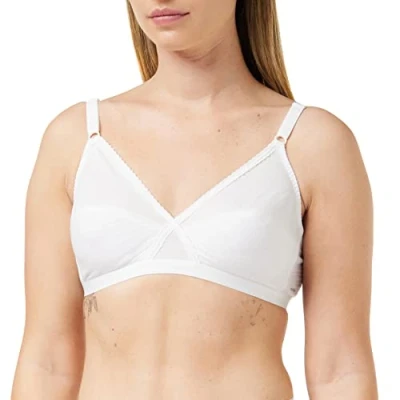Imagen de Nur Die Komfort BH Sujetador, Blanco 030, 105D para Mujer