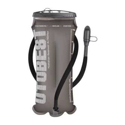 Imagen de UTOBEST Vejiga de hidratación, Bolsa Agua 1,5 l, 2 3 Corporal TPU, sin BPA, depósito a Prueba Fugas para mochileros, Correr, Ciclismo