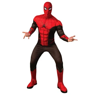 Imagen de Rubies Disfraz Spiderman 3, No Way Home, Marvel, Avengers, para adulto (702754 STD)