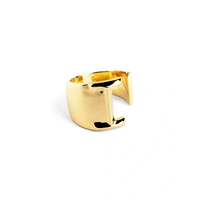 Imagen de Singularu Anillo Anillo, Mujer, Talla: One Size, Letra i oro