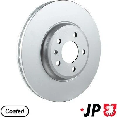 Imagen de JP GROUP 1163113400 Disco de freno Eje delantero 320 30 5 ventilado revestido AUDI: A5 B8 Coupé, Q5, A4 Avant