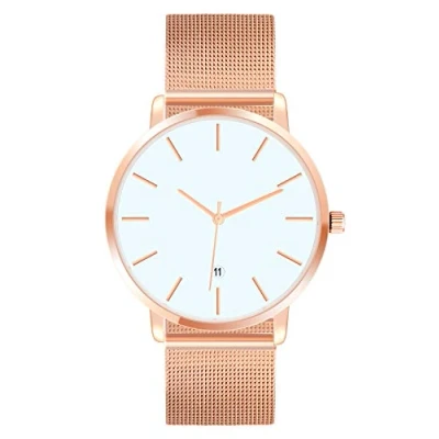 Imagen de SUPBRO Reloj para Hombre analógico de Cuarzo con Pulsera Inoxidable Impermeable