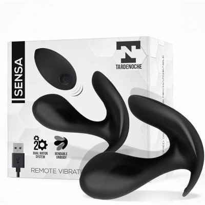 Imagen de Vibrador Sensa silicona líquida negro de Black Silver