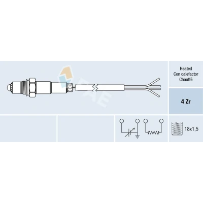 Imagen de FAE 77008 Sonda Lambda