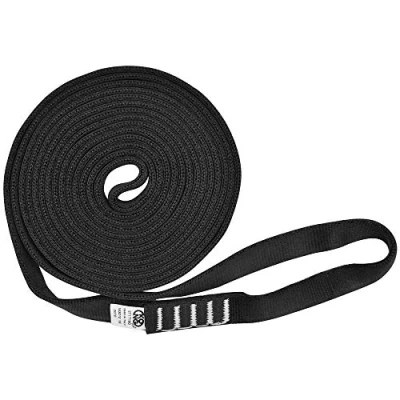 Imagen de KONG Sling aro Eslinga Tubular Correas, Adultos Unisex, Negro (Negro), 180cm