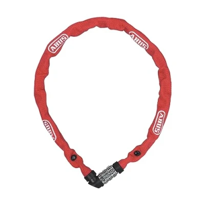 Imagen de ABUS candado de cadena 1200 Web combinación acero especial nivel seguridad 2 60 cm rojo