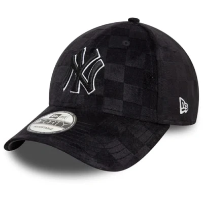 Imagen de New Era Tonal Check 9FORTY Gorra, Talla: One Size, Black