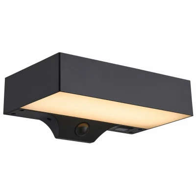 Imagen de Nordlux Aplique LED para exterior Monay Square, negro, IP44