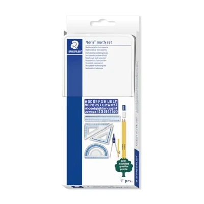 Imagen de STAEDTLER® 557 11 Juego de piezas con todos los productos esenciales, estuche metal resistente,