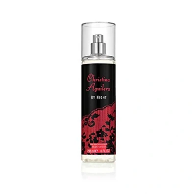 Imagen de Christina Aguilera By Night Fine Fragrance Mist, Perfume en Spray para Mujer, con Flor de Durazno, Notas Florales, Orientales y Frutales, Mujer 236 ml