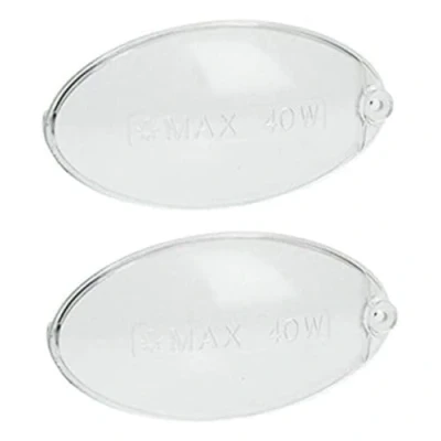 Imagen de Jpshop Par de lámparas techo para campana adaptable Faber 100 x 54 mm difusores luz