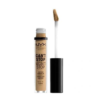 Imagen de NYX Professional Makeup Corrector no Comedogénico, Waterproof y de Larga Duración Can&#039;T Stop Won&#039;T 24H Tono 11 Beige para Pieles Medio Subtono Cálido