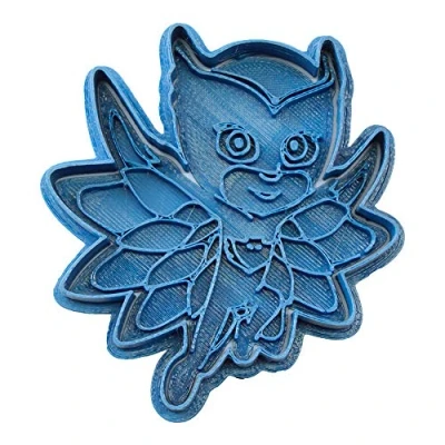 Imagen de Cuticuter PJ Masks Owlette Entera Cortador de Galletas, Azul, 8x7x1.5 cm