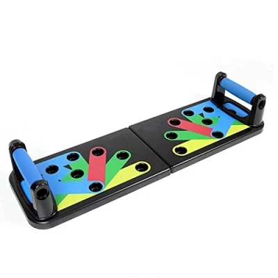 Imagen de EUROXANTY Tabla de Flexiones Ejercicios para Realizar Pecho, Espalda, Hombros y Tríceps Gimnasia Entrenar en Casa Soporte Agarraderas Hacer