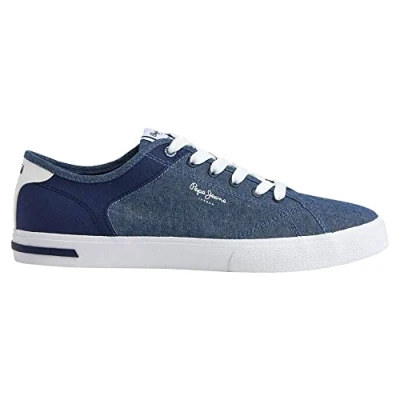 Imagen de Pepe Jeans Kenton Road M Chambray, Zapatilla, Azul (Cambray), 27 EU
