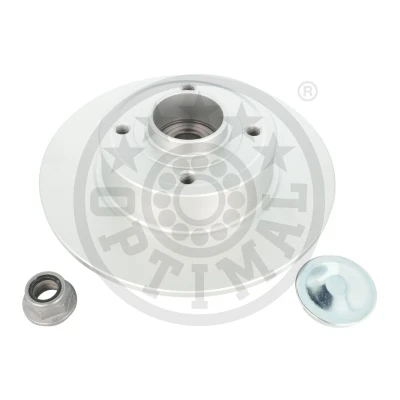 Imagen de OPTIMAL 702982BS1 Disco de freno 240 8 4/4 100 macizo revestido con cojinete rueda incorporado, sensor ABS incorporado RENAULT: MEGANE 2, CLIO 3