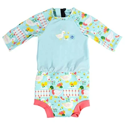 Imagen de Splash About Happy Nappy traje de sol Little Ducks 3 8 meses