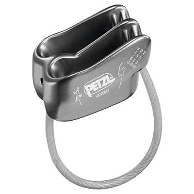 Imagen de PETZL Asegurador VERSO Unisex, Gris, Talla Única