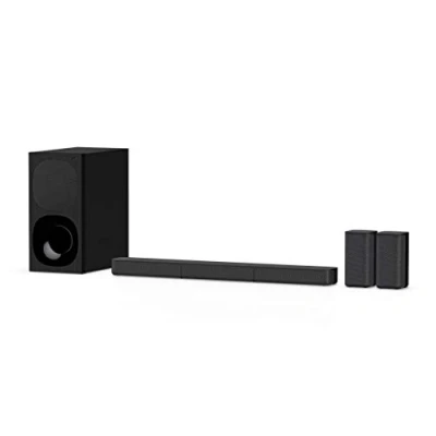 Imagen de Sony HT S20R 5.1 Barra de sonido para TV Dolby Surround con subwoofer cable y parlantes traseros, negro