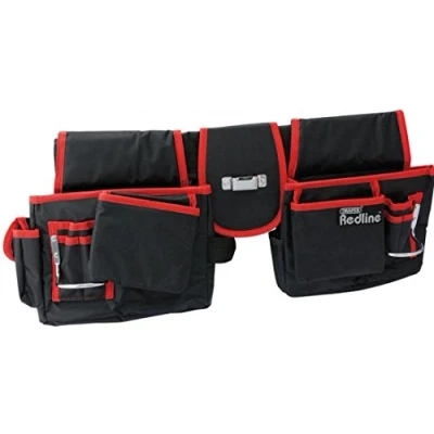 Imagen de Draper Redline 67832 Bolsa doble para herramientas, color negro