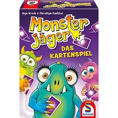 Imagen de Schmidt Spiele Monsterjäger Juego de Cartas, Multicolor (40635)