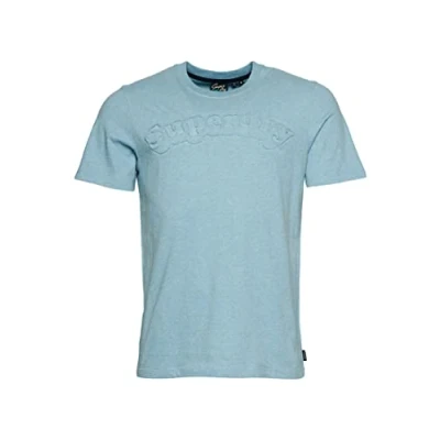 Imagen de Superdry Vintage Cooper Class EMBS tee M1011539A Stone Blue Marl M Hombre