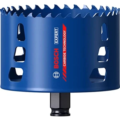 Imagen de Bosch Professional 1 x Sierras de corona Expert Tough Material, para Madera con metal, 105 mm, Accesorios Taladro impacto rotativo
