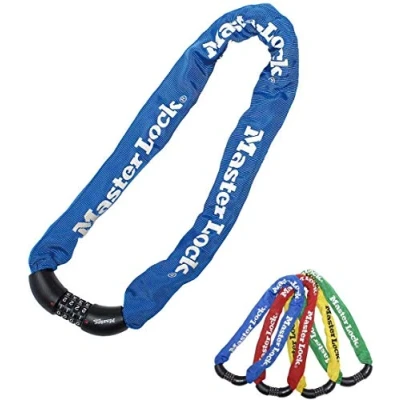 Imagen de Master Lock 8392EURDPROCOL Candado de cadena 90 cm, color aleatorio