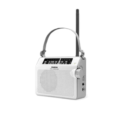 Imagen de Radio portátil Sangean PR D6, Analógica, FM/AM, Blanco