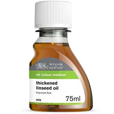 Imagen de Winsor &amp; Newton Aceite de linaza 75 ml extremo cilíndrico