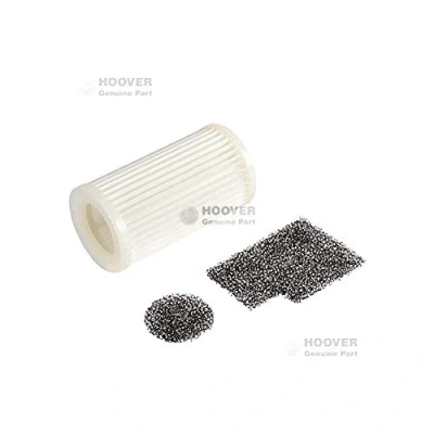Imagen de Hoover U76 Kit de Filtros Pre Motor y Salida, Plástico, Black, White