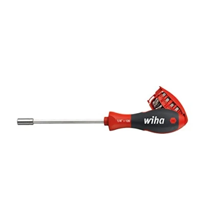 Imagen de Wiha 32903 Destornillador con Cargador magnético 3809 0103 1/4&#039;&#039; Ref. 38090103, Color:, 10.2 cm