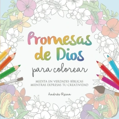 Imagen de Promesas de Dios para Colorear: Medita en verdades bíblicas mientras expresas tu creatividad