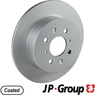 Imagen de JP GROUP 3463202300 Disco de freno Eje trasero 260 10 4 macizo revestido HONDA: Civic 7 Hatchback, 6 Fastback, Limousine
