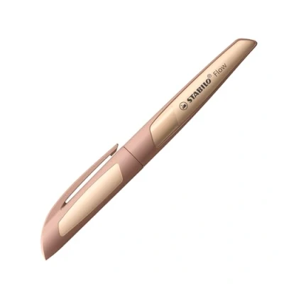 Imagen de STABILO Fountain Pen Flow MONOCHROME Medium Nib Pack of 1 Light Brown