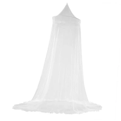 Imagen de Mosquitera Malla de para Cama Fina Permite Que Breeze Entre y salga a la luz Elegante decoración Dormitorio Instalación rápida Sencilla Sin Productos químicos(Blanco)