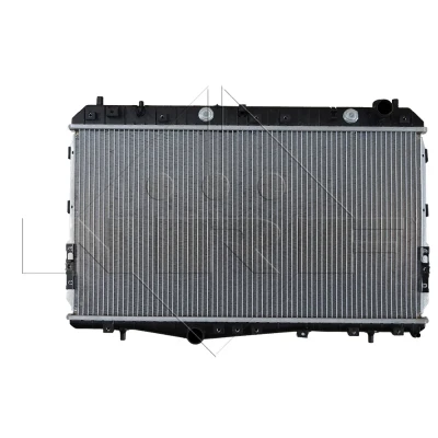 Imagen de NRF 53732 Radiador, refrigeración del motor Aluminio 698 370 16 con piezas de montaje Aletas soldadas CHEVROLET: Lacetti Berlina