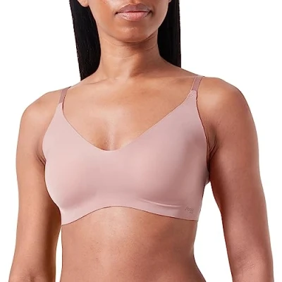 Imagen de sloggi Women&#039;s Zero Microfibre 2.0 H Bralette Bustier , Cacao, Xs