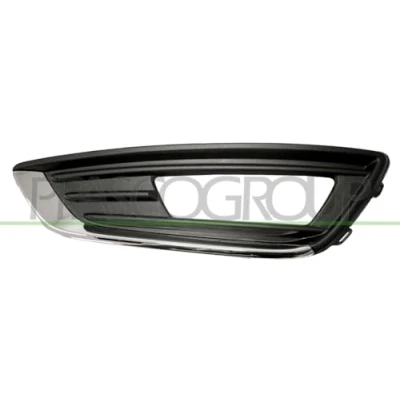 Imagen de PRASCO FD4302134 Rejilla Parachoques con orificio(s) para faros antiniebla borde cromado izquierda FORD: Focus 3, Mk3 Furgoneta / Familiar