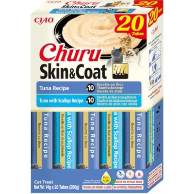Imagen de CHURU Cat VARIEDADES Skin&amp;Coat 20 UDS