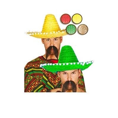Imagen de FIESTAS GUIRCA Sombrero Mejicano 45cm Rojo Sombreros, Gorros, Cascos y Diademas