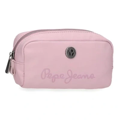 Imagen de Pepe Jeans Corin Neceser Rosa 17x9x6,5 cms Poliéster y PU by Joumma Bags